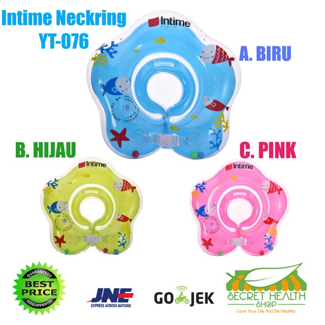 Intime Baby Neckring Swim Ring Neck Ring Bintang Ban Leher