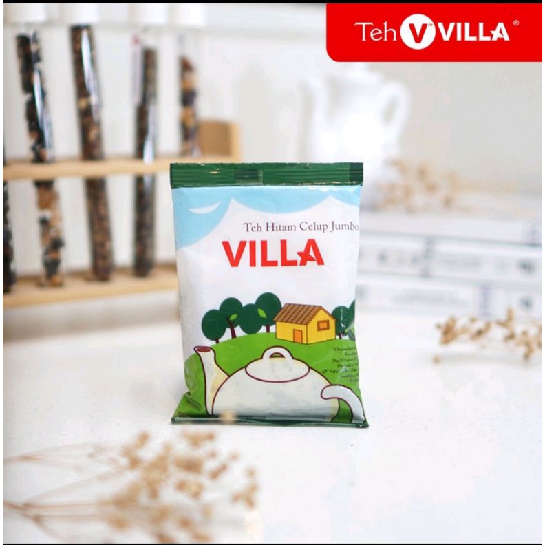 

Teh Jumbo Villa celup Sachet (pack) - Black Tea, Teh Hitam