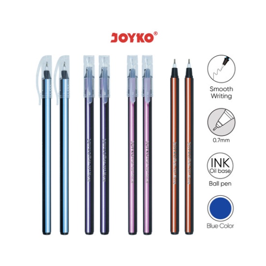 

Ball Pen Pulpen Pena Joyko BP-327 Maze 0.7 mm - Biru