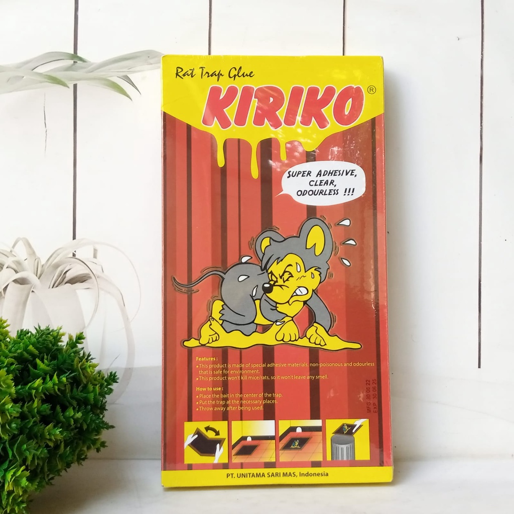 Kiriko Lem Perangkap Tikus Box