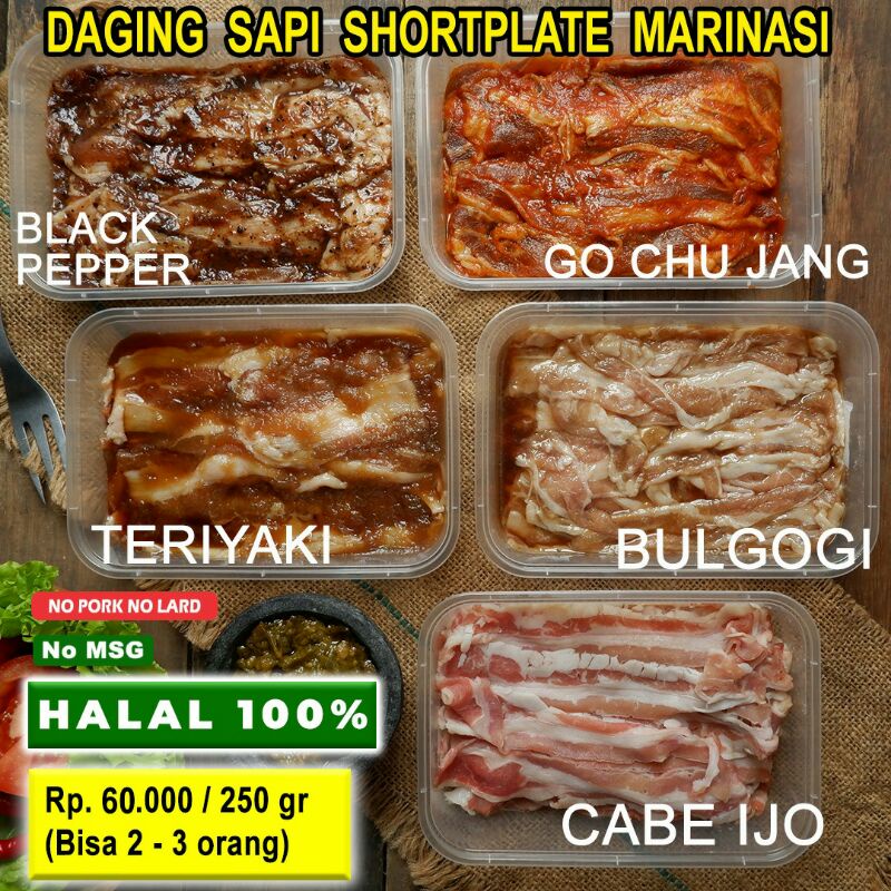 

Beef Shortplate Marinasi (Frozen)