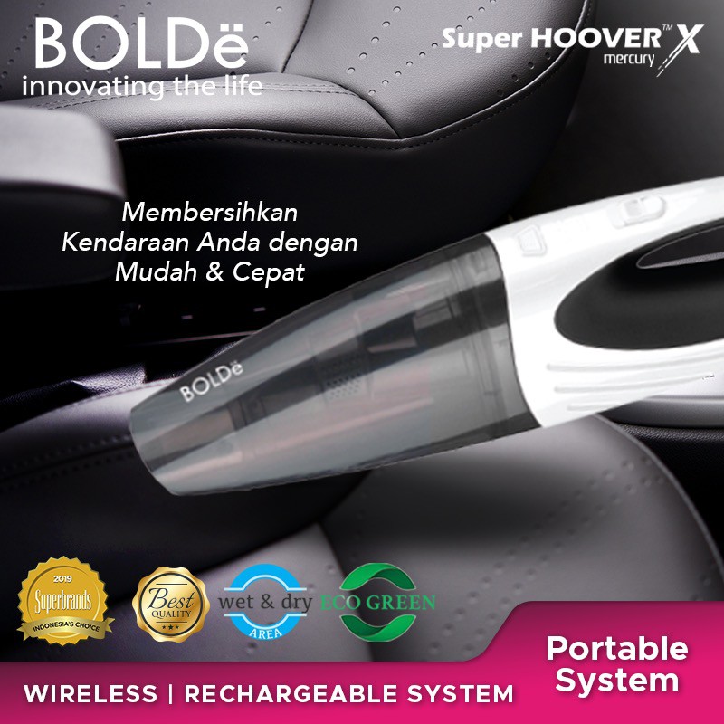 BOLDe Hoover Mercury Vacuum Cordless Wireless Praktis