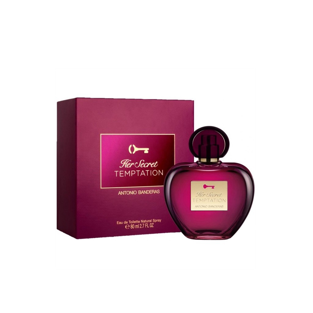 PARFUM ANTONIO BANDERAS SECRET TEMPTATION WOMAN EDT 80 ML