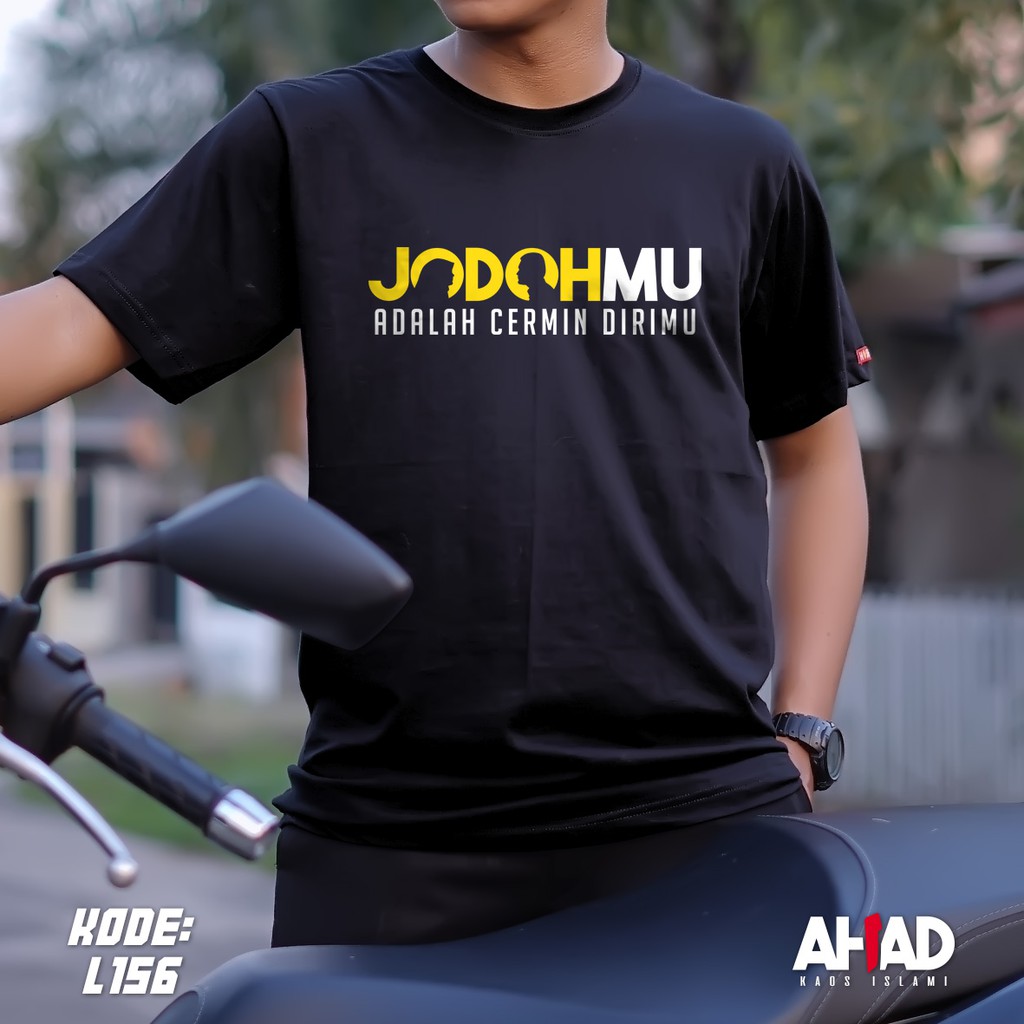 Kaos Islami Ahad - Jodohmu Adalah Cerminan Dirimu - L158