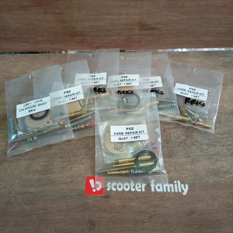 Repairkit spuyer karburator vespa excel exclusive strada kode inc