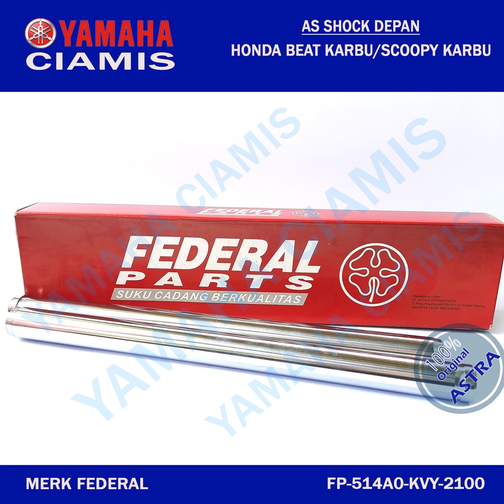 As Shock Sok Depan Honda Beat Karbu Scoopy Karbu Spacy Kvy Original Astra Federal