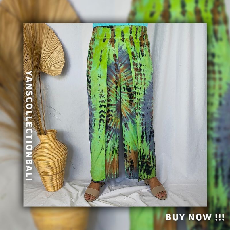 Kulot Panjang Jumbo Samurai Tali-Snake hijau jumbo