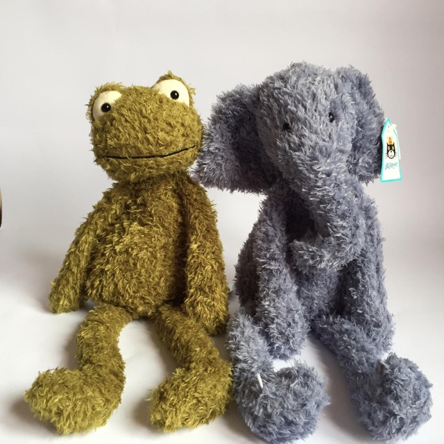 jellycat frog & elephant, Baru dengan Tag, Ori