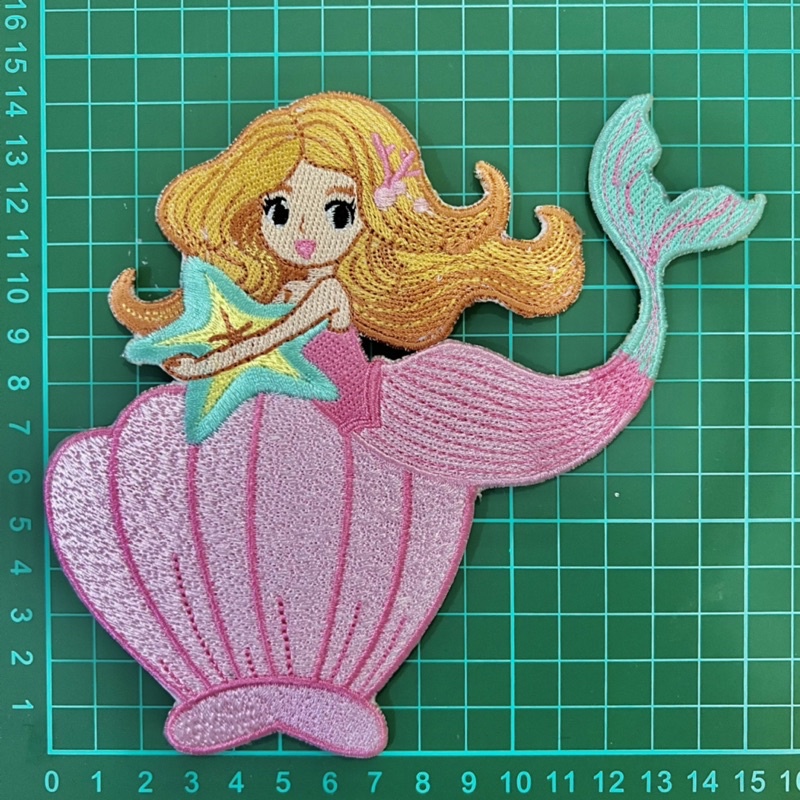 Patch Bordir Mermaid