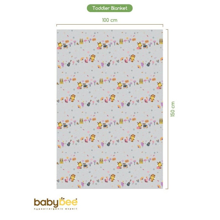 Babybee Toddler Blanket - Selimut Anak Balita (BB-TB)