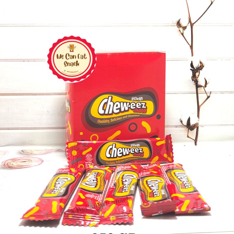 

Delfi Choco Coklat Cheweez Chew-eez Long 12gr (isi 20 pcs)