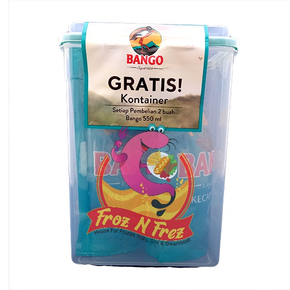 BANGO Kecap Manis 2 x 550 ml - Pouch