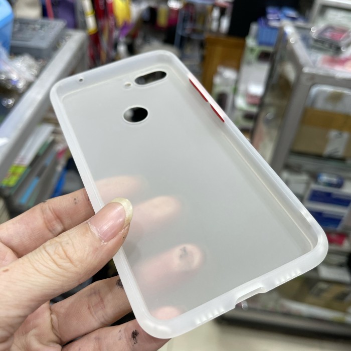 XIAOMI MI 8 LITE PREMIUM BUMPER HYBRID DOVE CASE BAHAN ANTI PECAH