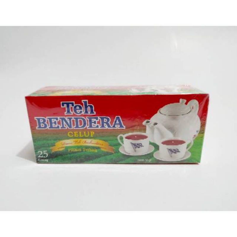 

TEH BENDERA CELUP 1 BOX ISI 25