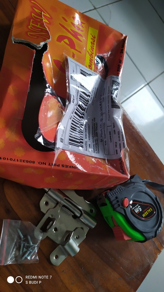 Grendel Overpal 3 Inch - Selot Overpal Tebal