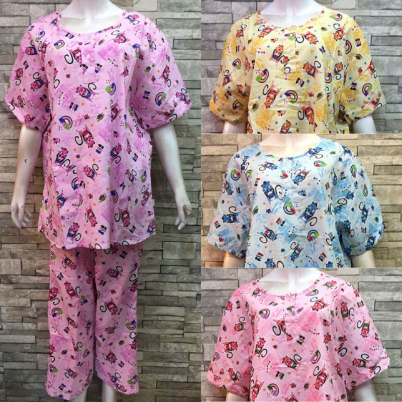 JUMBO HOKI SHEILA CP KATUN PIAMA | BAJU TIDUR MURAH-3