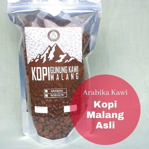 

Kopi Arabika Arabica Gunung Kawi Malang Bubuk Murni Biji Asli 500 gr