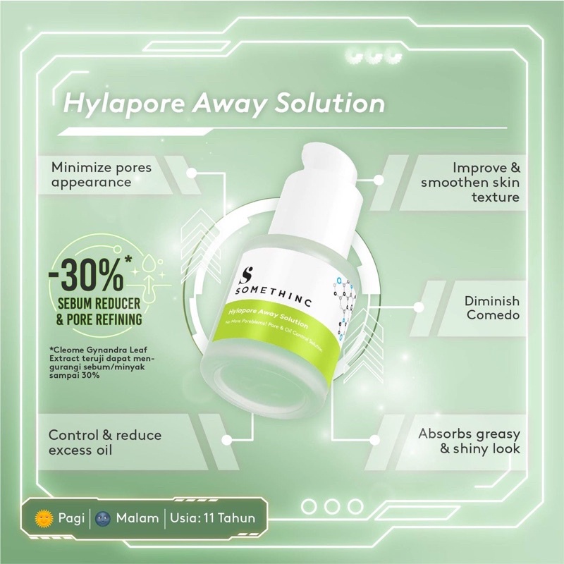 SOMETHINC Hylapore Away Solution Serum 20ml