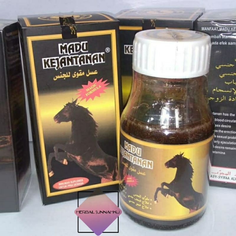 JHN01 Madu Kejantanan Cap Kuda Liar Madu Kejantanan Pria Dewasa