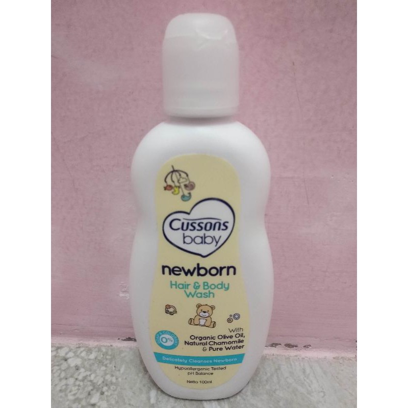 Cussons Baby New Born Hair &amp; Body Wash 100ml, 200ml