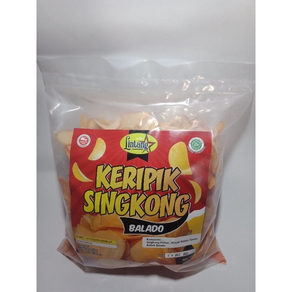 

kripik singkong SEKAR LINTANG BALADO