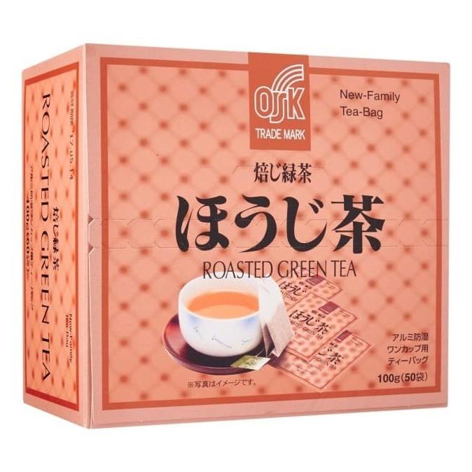 

(BISA COD) OSK japanese roasted green tea (50 sachet) BERMUTU Kode 1046