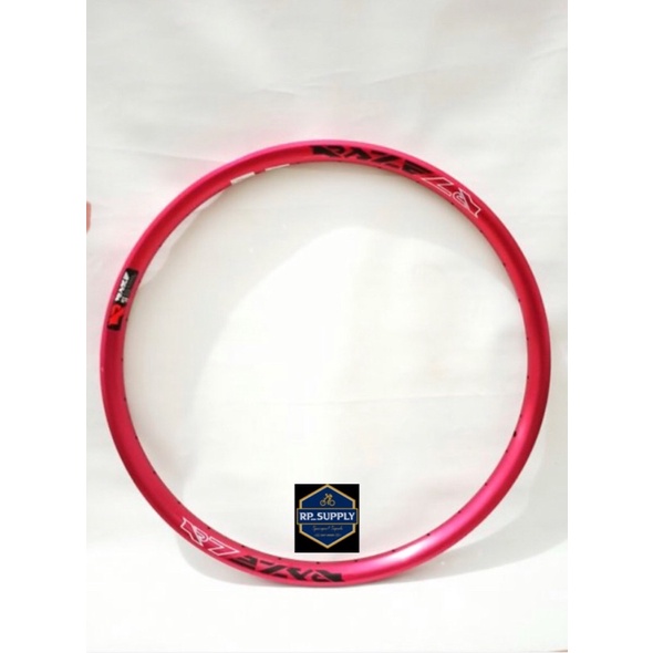 Rims Rim Velg Raze R7 32 hole Ukuran 27.5 Red dan Gold