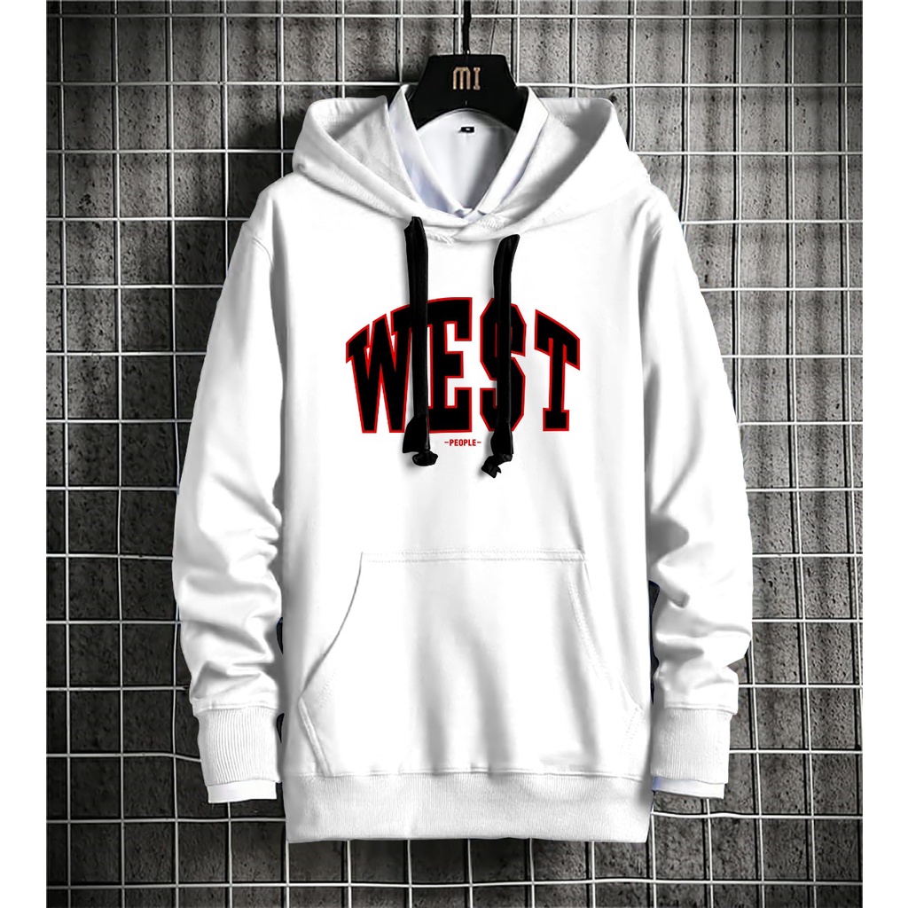 Bisa COD Hoodie Pria / Hodie Pria / Jaket Pria A5GARD88 - Hoodie WEST