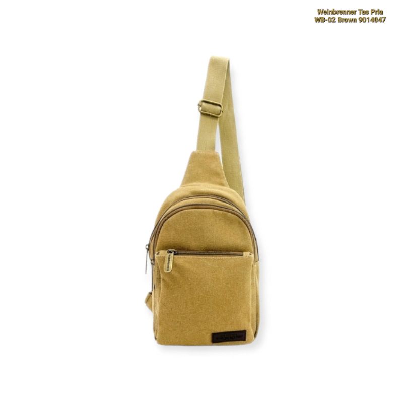 Weinbrenner Tas Pria WB-02 Brown 9014047