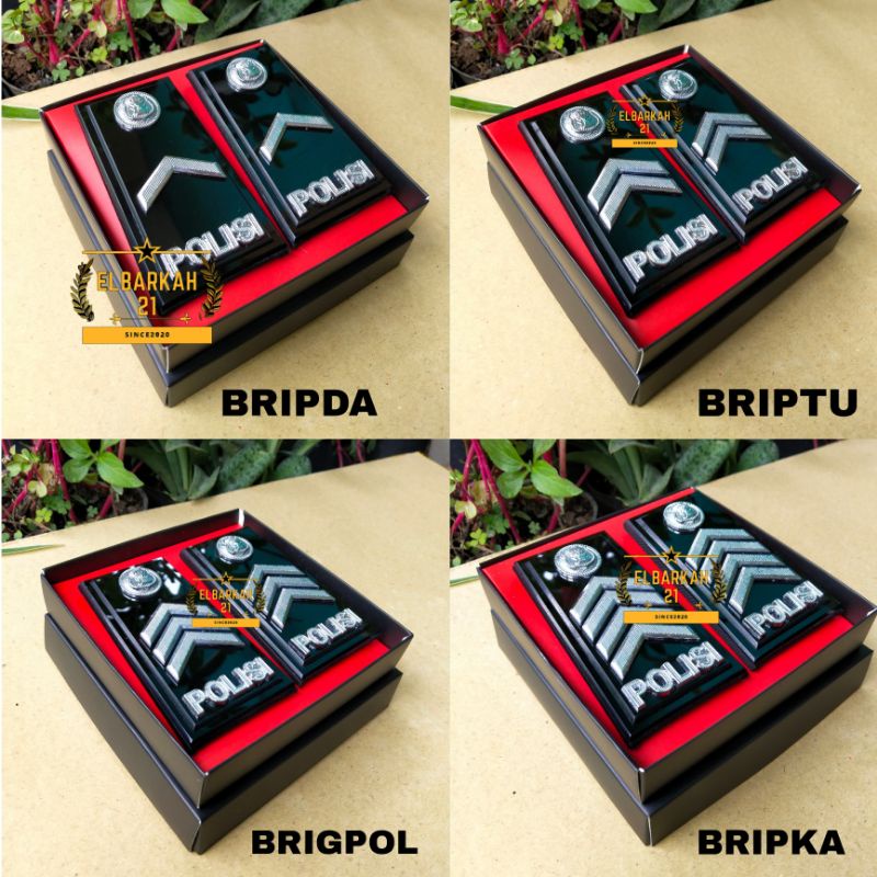 PANGKAT BINTARA PDH BRIPDA BRIPTU BRIGPOL BRIPKA [FUL AKRILIK SUPRE PREMIUM]