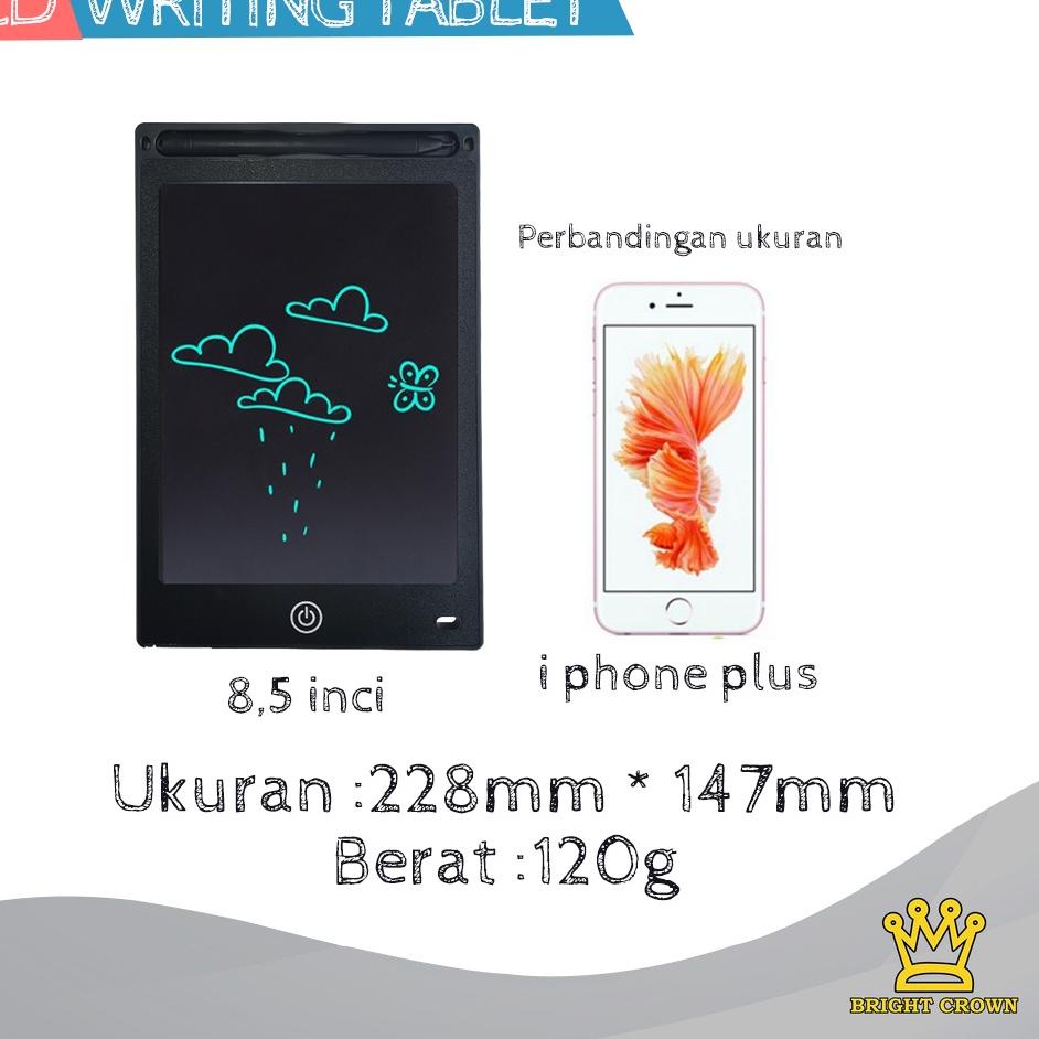 Buruan Beli Bright Crown LED Writing Tablet / Drawing Pad / Papan Tulis Gambar Mainan Edukasi 8.5Inci/5 MOTIF