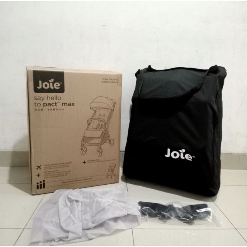 Stroller Cabin Size Joie Pact Max With Magnetic Buckle Kereta Dorong Bayi Travelling