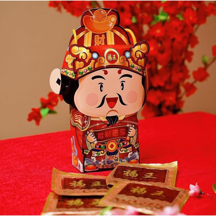 Dendeng Babi Singapore - Bak Kwa Hock Wong Chaisenye Box 1 Kg - Original