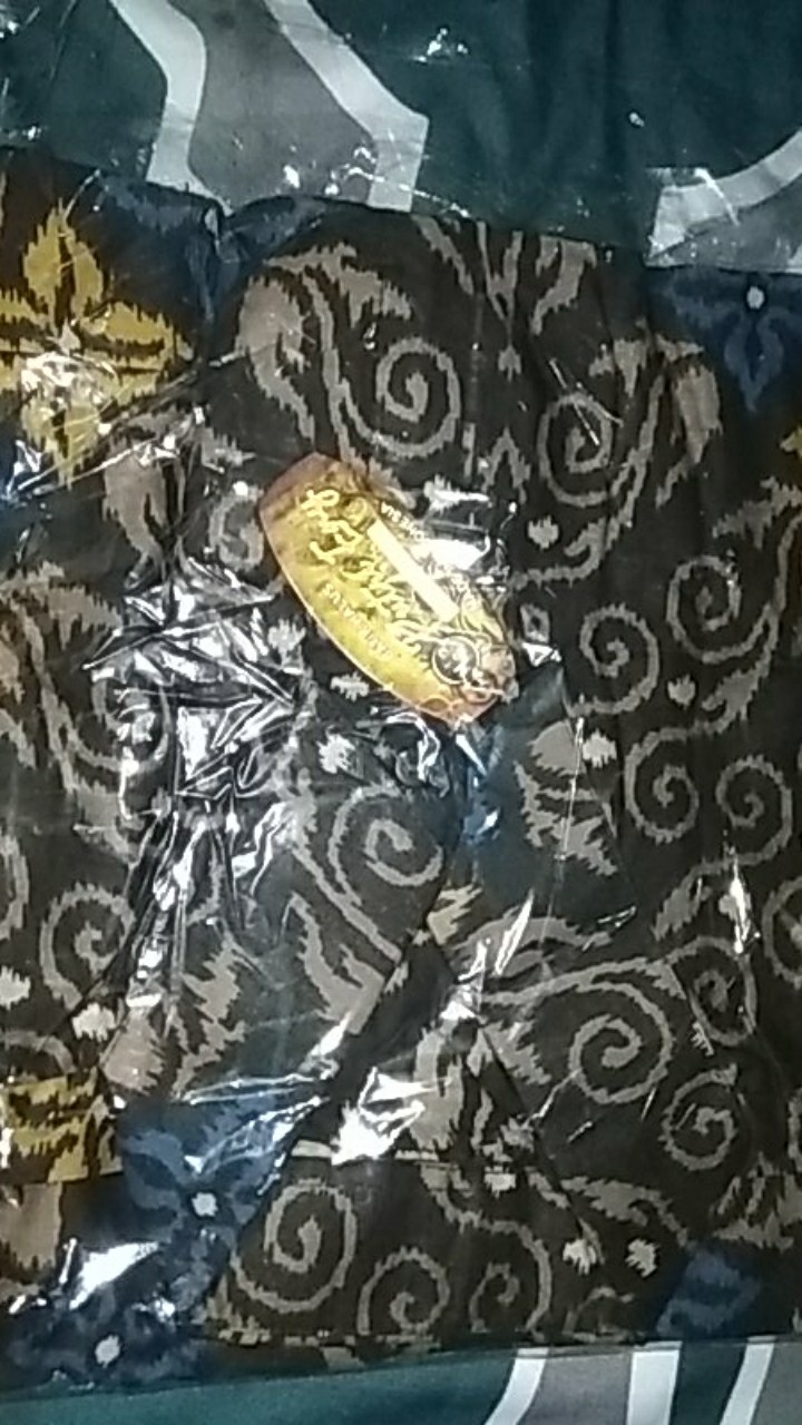 Couple Tunik Ziggy Tali Bunga Zigzag Lawasan Sarimbit Seragam Batik Formal Casual Kerja Bagus