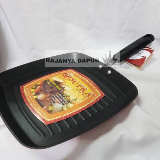 Jual Panggangan Bbq Kotak Square Grill Pan Supra Cm Panggangan Bbq Supra Shopee Indonesia