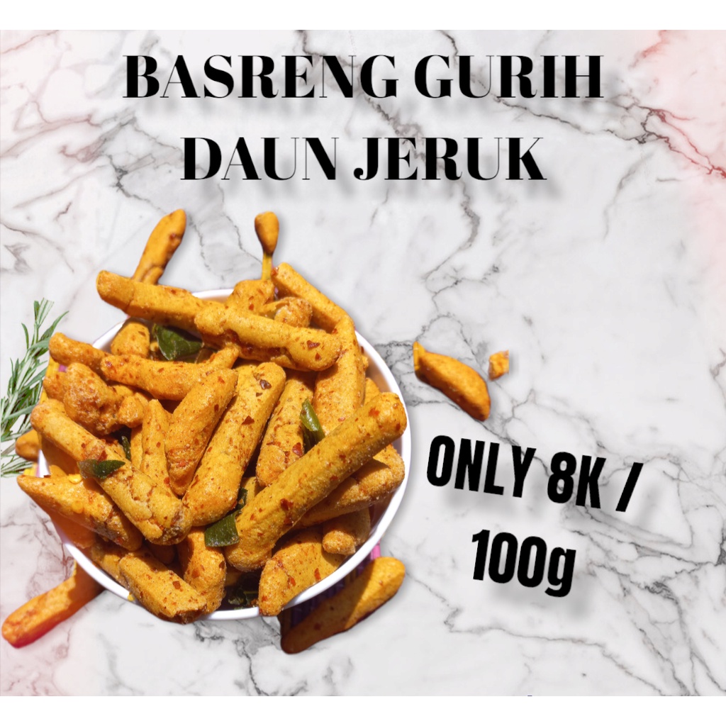 

BASRENG GURIH DAUN JERUK / BAKSO GORENG DAUN JERUK