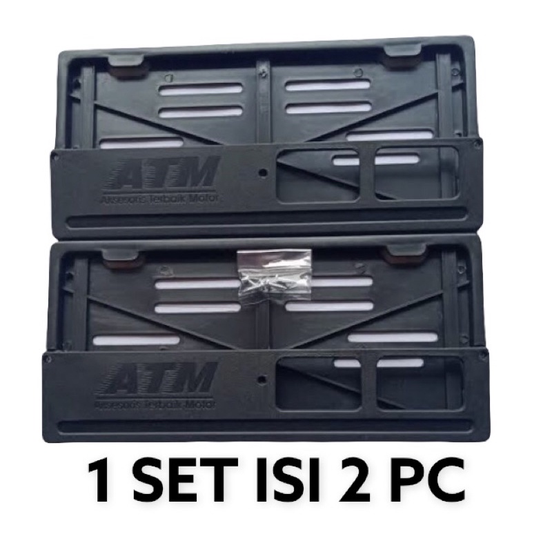 COVER PLAT NOMOR HIGH GRADE ATM MOTOR HONDA YAMAHA UNIVERSAL