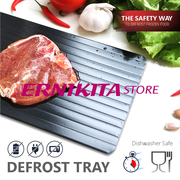 DEFROST TRAY - Tatakan Pencair Daging Ikan Makanan Beku