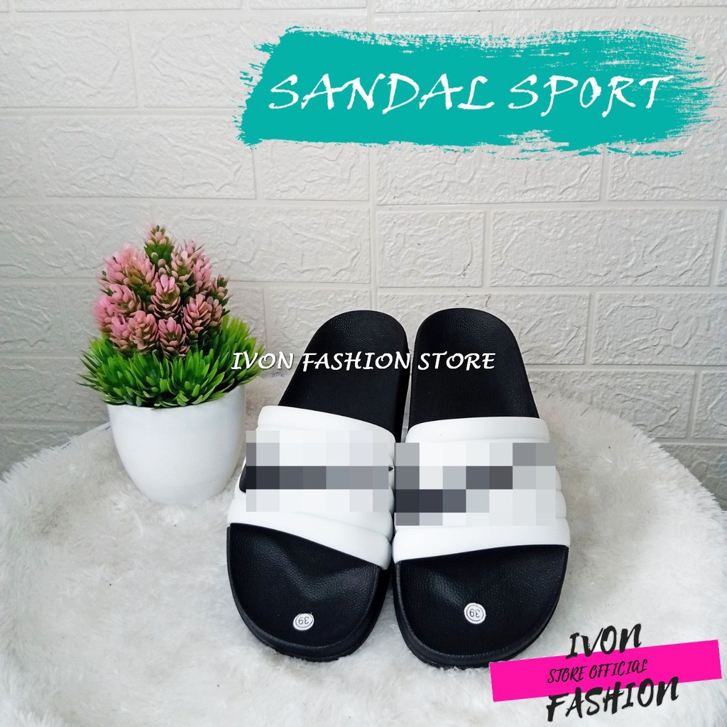 SENDAL SLOP MODEL SPORT  PRIA DAN WANITA MURAH BISA COD