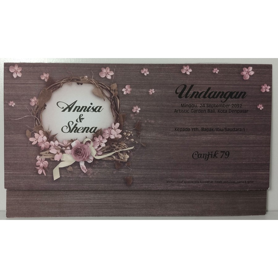

Blangko Undangan Pernikahan Cantik 79 Free file Setting