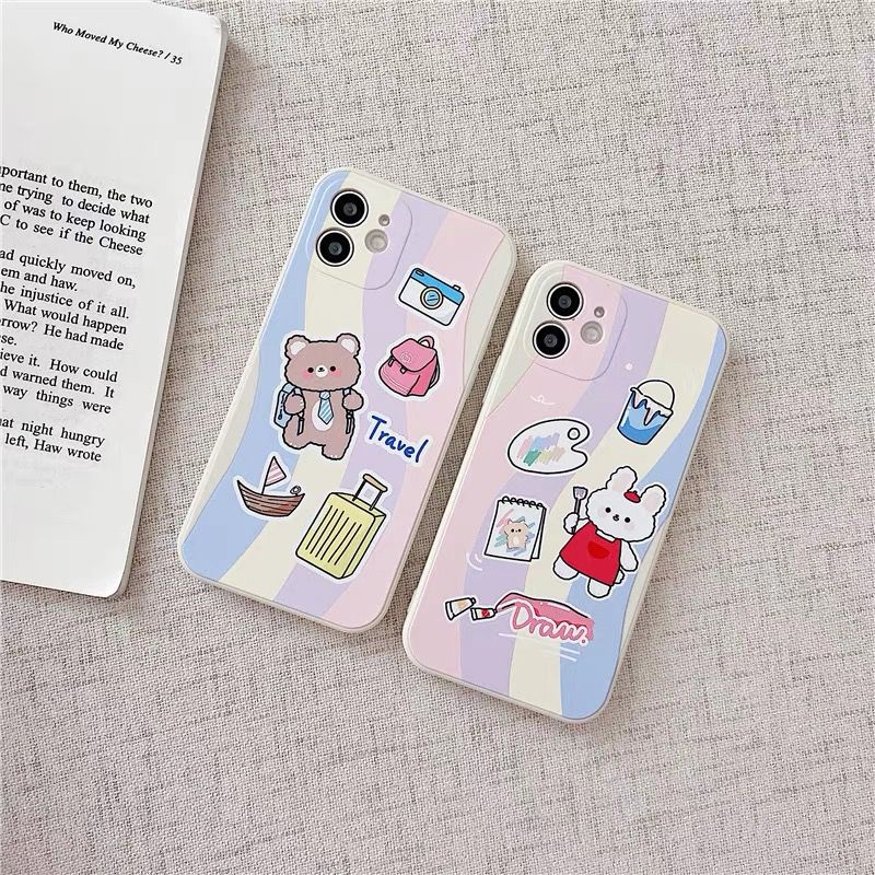 Softcase case Motif MT-C Iphone  7 8 7+ 8+ X Xs Xr 11 12 13 Pro Max Xiaomi Redmi 8 8A 9 Prime 9a 9i 9c 9T 10 Note Poco M3 X3 5G Vivo V20 V21 V21e Y12 Y15 Y17 Y15s Y12s Y20 Y20i Y21 Y21s Y33s Y30 Y30i Y50 Y91 Y91C Y93 Y95