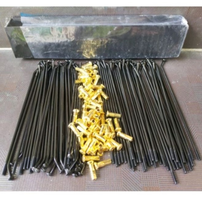Ruji Jari jeruji KLX Honda Crf 150 Ring 16-19 18-21 hitam gold