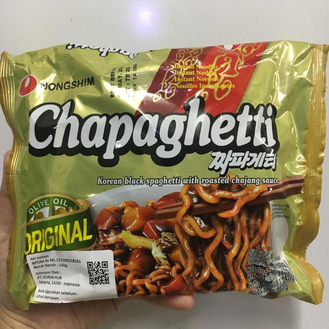 

Terlaris# Chapaghetti Nongshim Jjajangmyeon Mi Instan Ramen Korea Parasite 140Gr