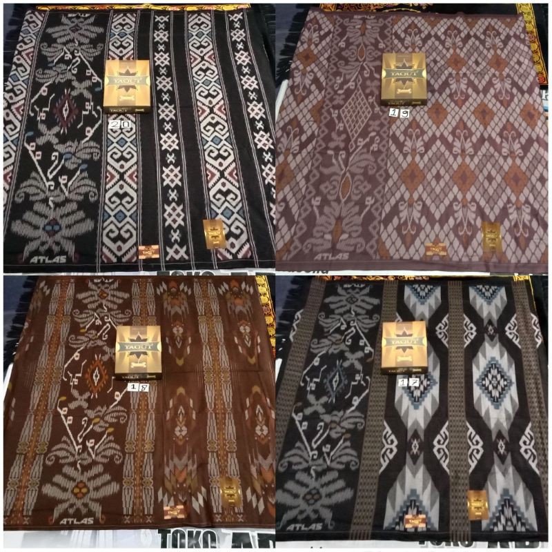ATLAS YAQUT,BAHAN RAYON,MOTIF KEMBANG MIX SGE