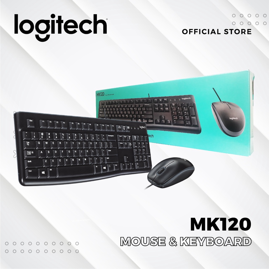 Keyboard Mouse Logitech Classic MK120