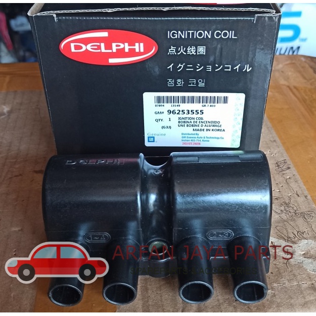 KOIL PENGAPIAN  Ignition Koil Coil Chevrolet Aveo Kalos Lova Optra 96253555
