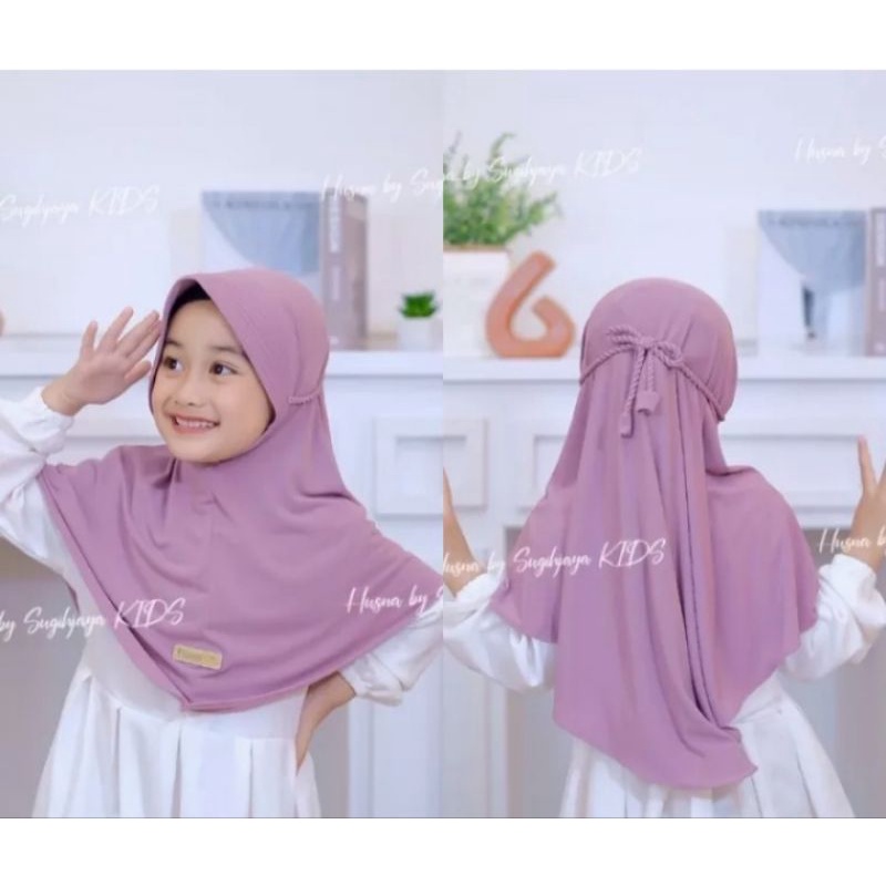 jilbab anak Bergo pet Tk Milea 3-7 Tahun Hijab Anak perempuan