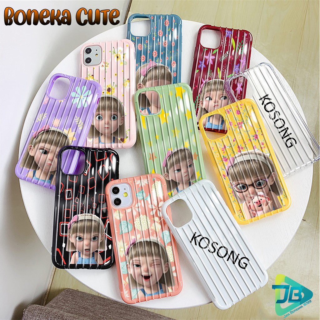 Softcase BONEKA CUTE Oppo A3s A1k A5 A92020 A7 F9 A5s A31 A52 A92 A37 A53 A83 F1s F11Pro Reno JB2814