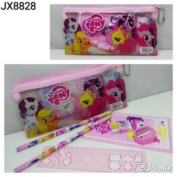 Barangunik2021-Tempat Pensil pouch set/Tempat pensil karakter model pouch 8828