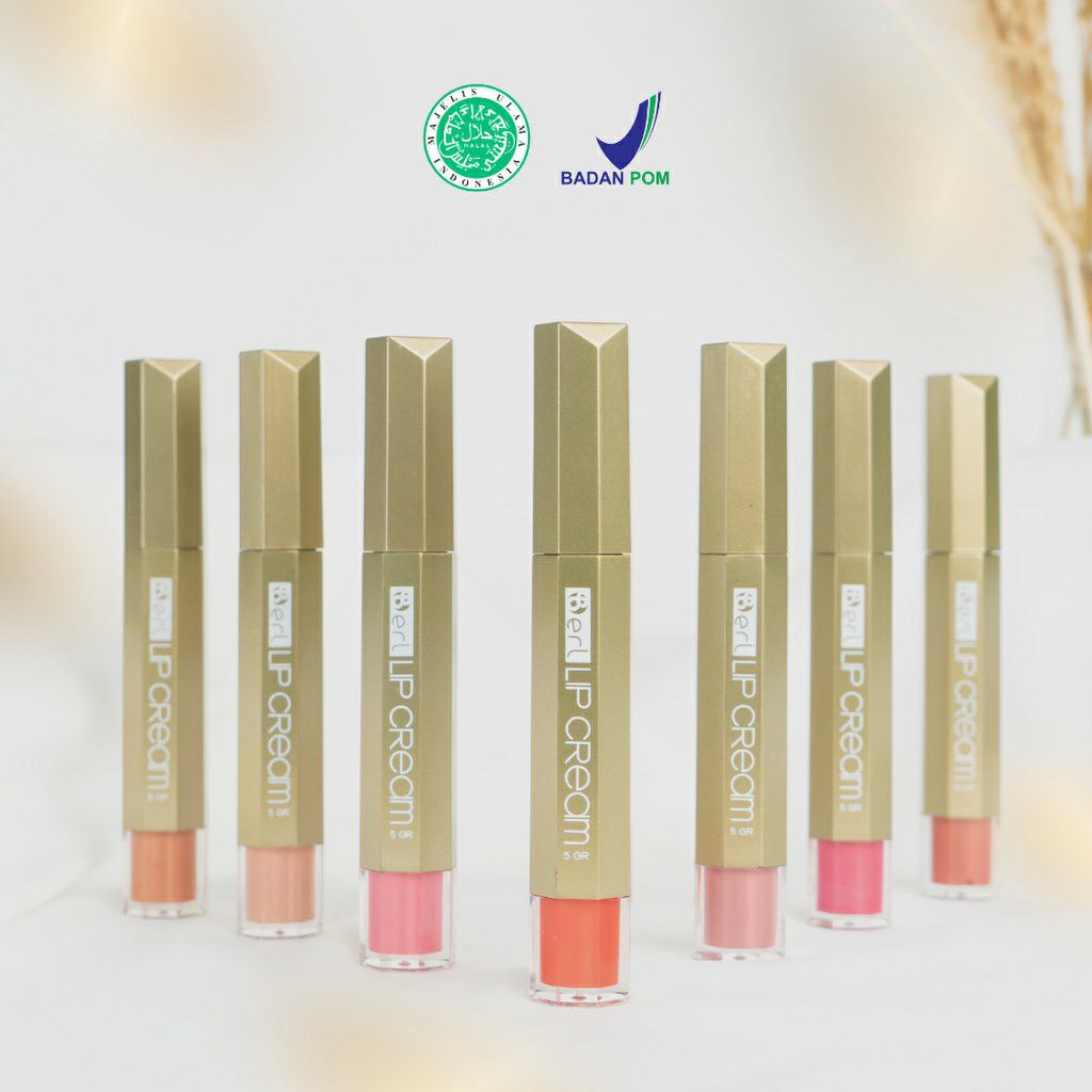 B ERL Beauty Lip Matte Cream Kosmetik Bibir Lipstik B ERL COSMETICS